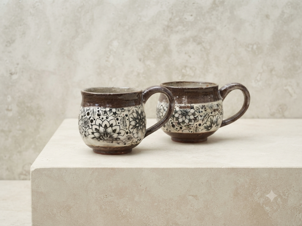 Coffee Mugs set of 2