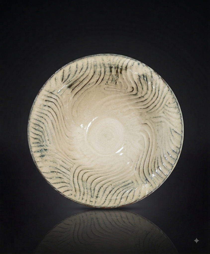 #11 Big serving plate deep - upper view.jpg