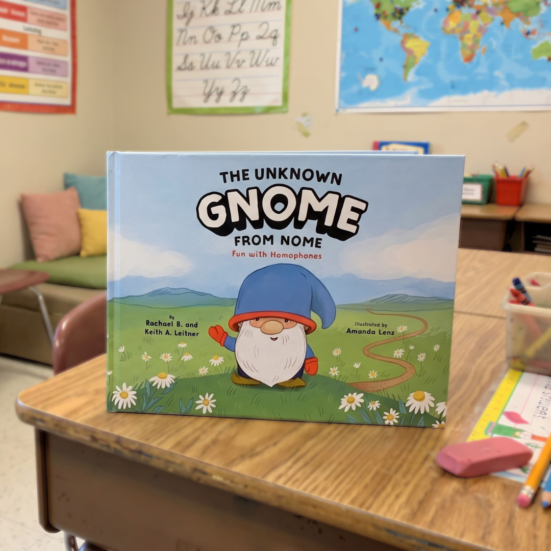 homophone book for kids "The Unknown Gnome from Nome"