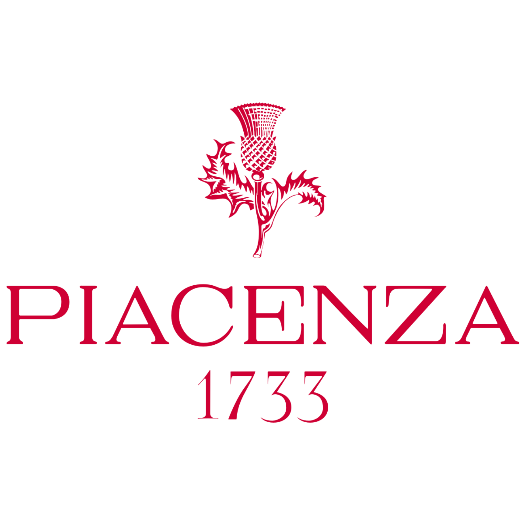 Brand logo for Piacenza cloth.