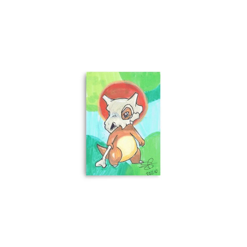Little Wanderer — Lonely Bone Collector 5×7 Art Print
