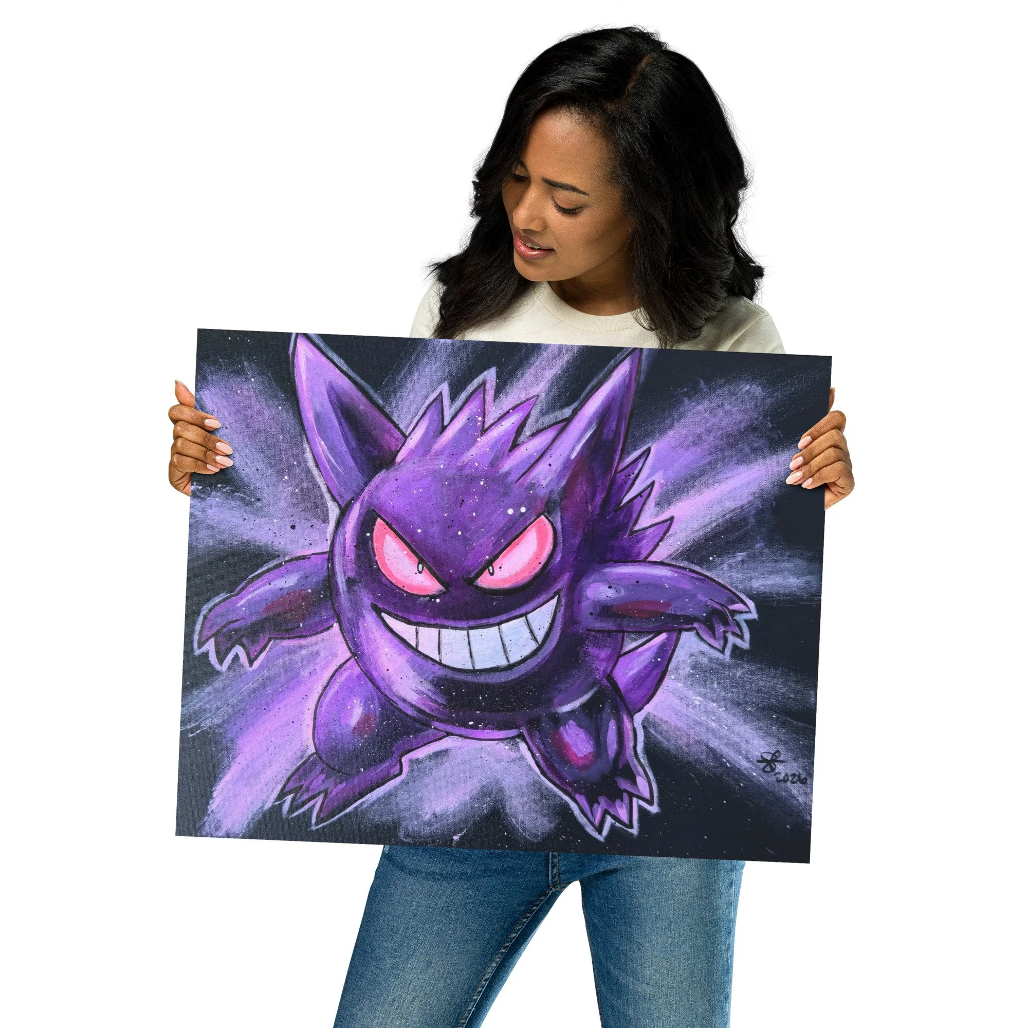 The Void Grins Back — Art Print