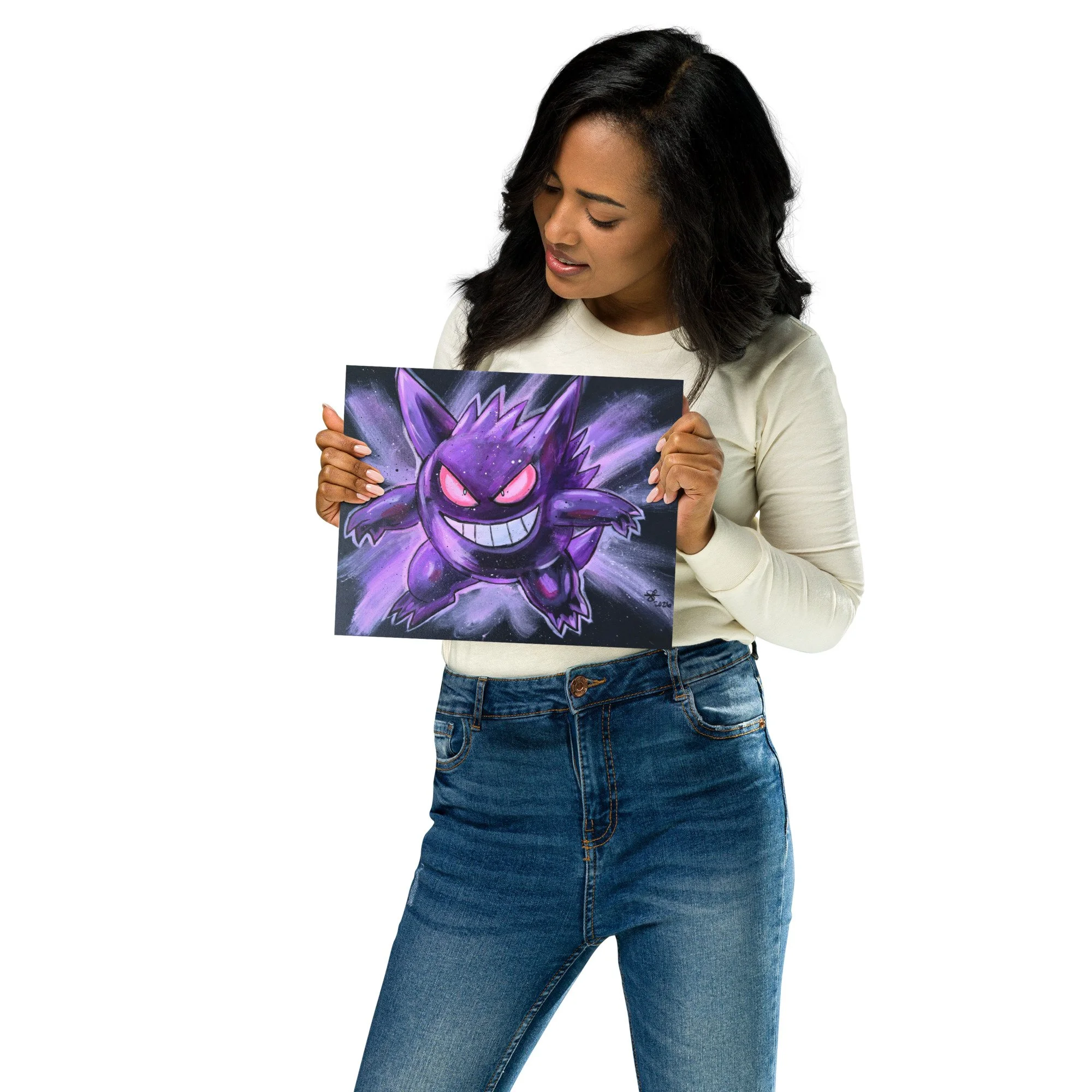 The Void Grins Back — Art Print