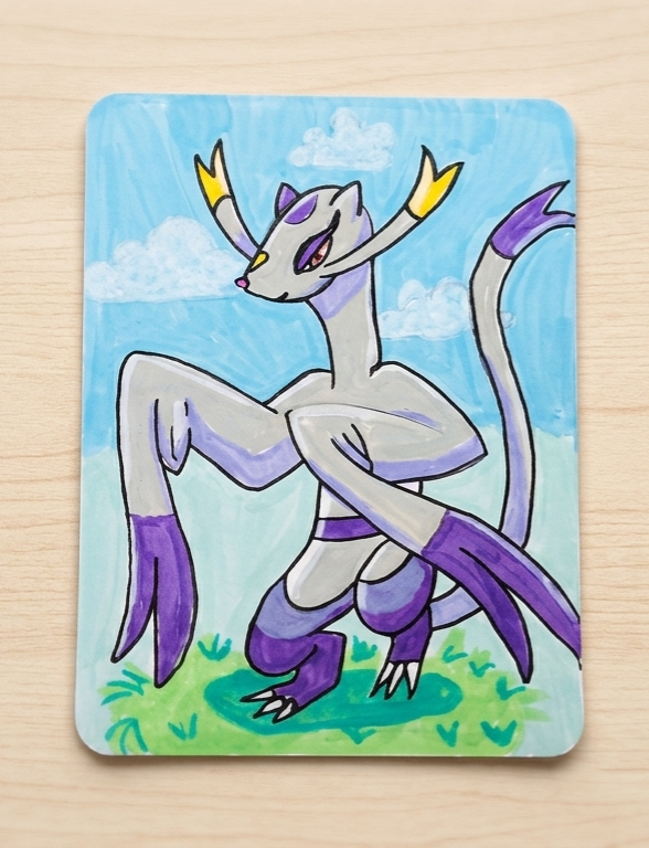 Mienshao — Original ACEO Pokémon Art