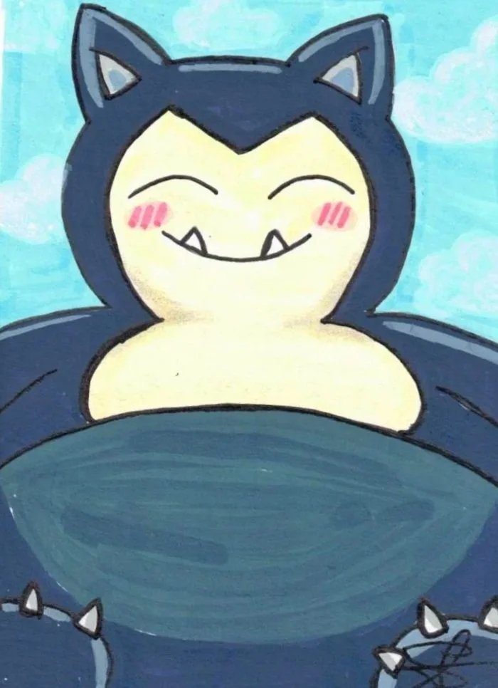 Snorlax+ACEO+Print.jpg