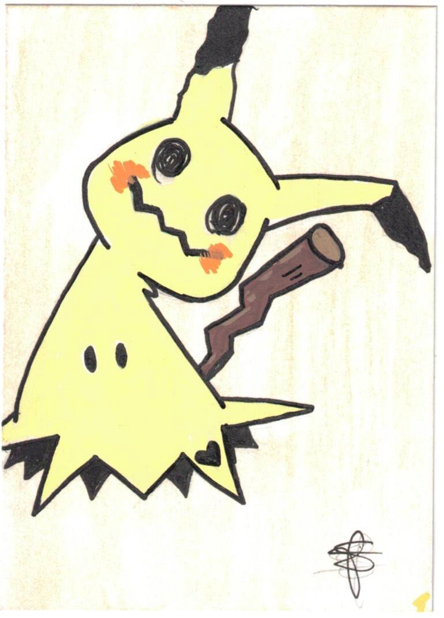 Mimikyu ACEO print.png