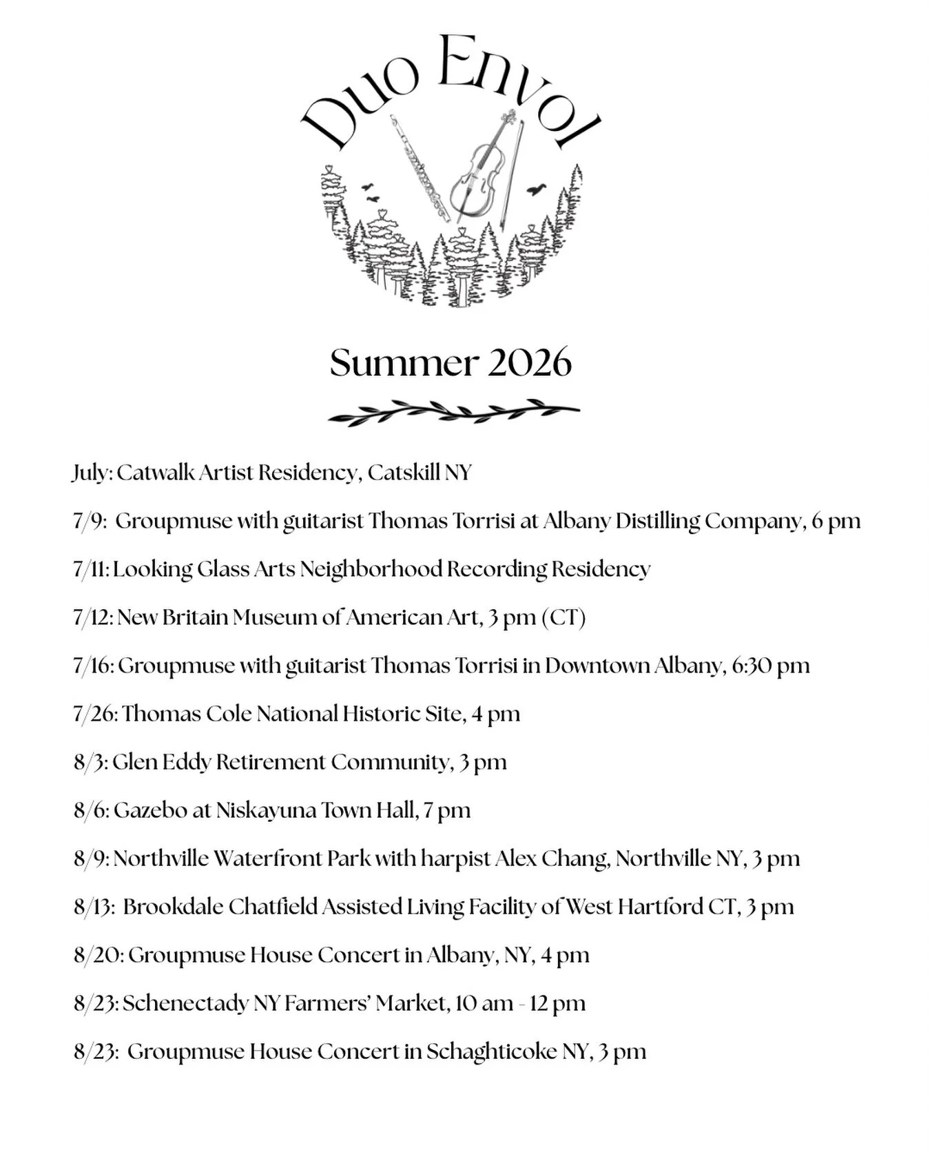 We are loving the summer weather! Join us for any and all of our summer season! DM for any info you may need. 🌞
