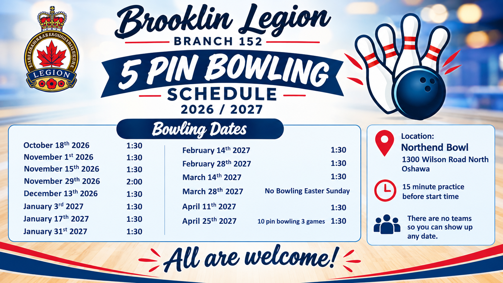 Sunday Bowling!