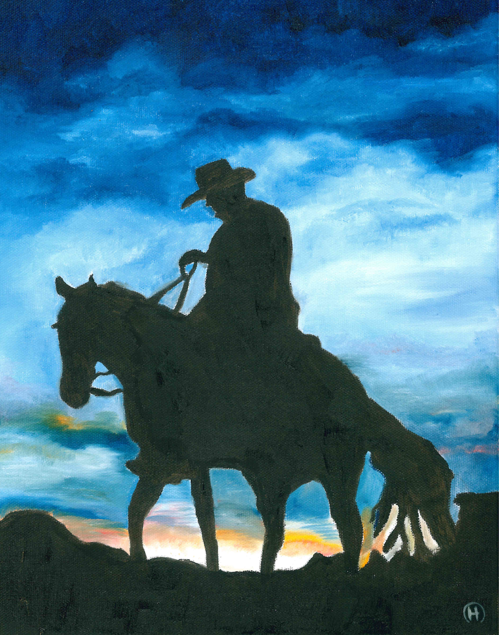 Blue Sunset