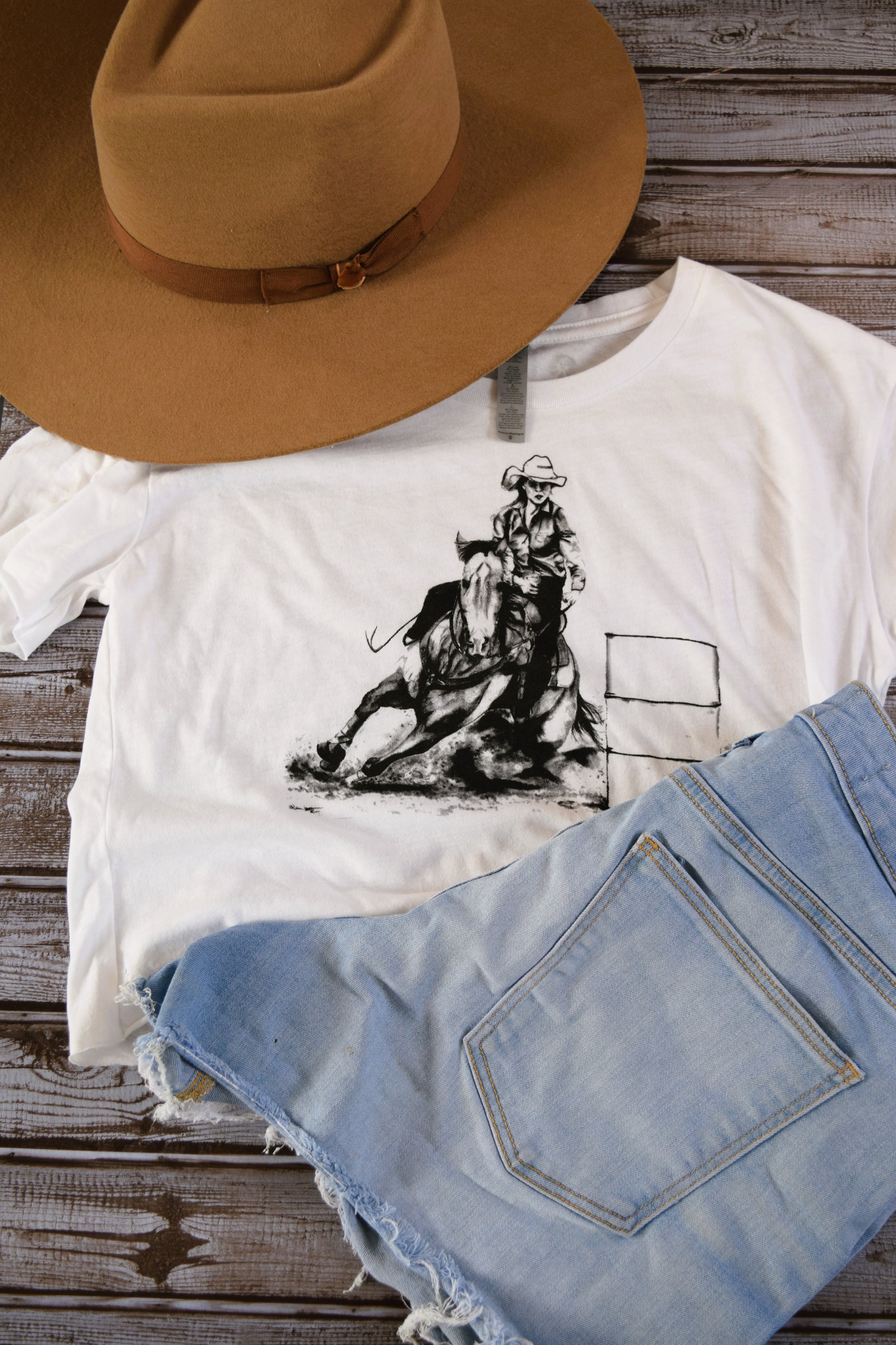 Cowgirl Crop T-shirt