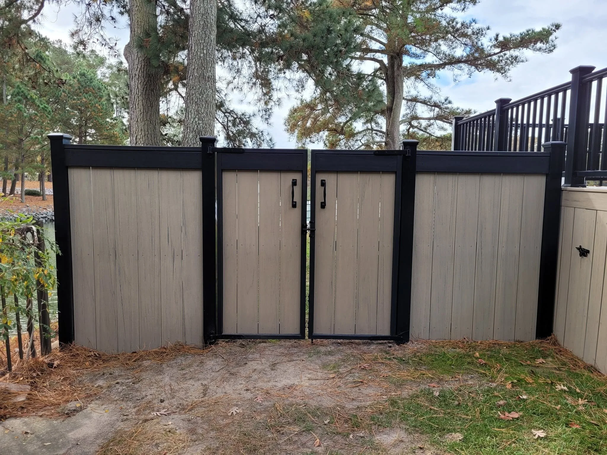 6' Custom Composite & PVC Privacy Fence