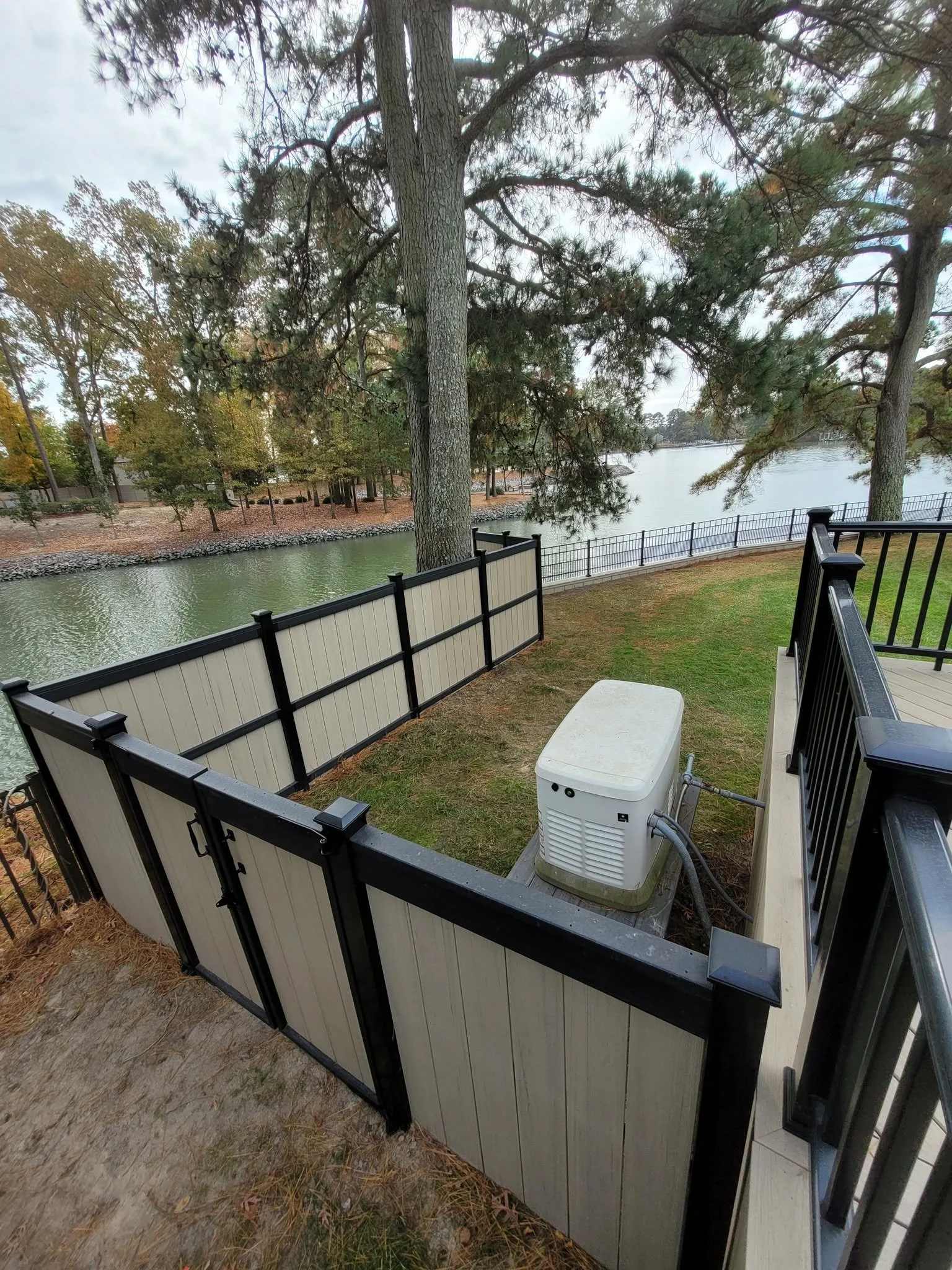 Custom Composite & PVC Privacy Fence