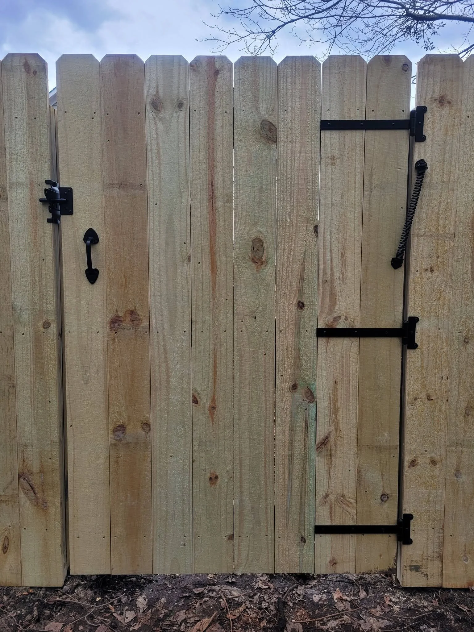 6' Pressure Treated Dog Ear Privacy Fence