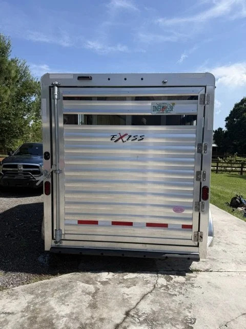 Saddle Up Trailer Rentals horse trailer available in Stuart and South Florida