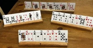 Handmade Wood Card Display Holder
