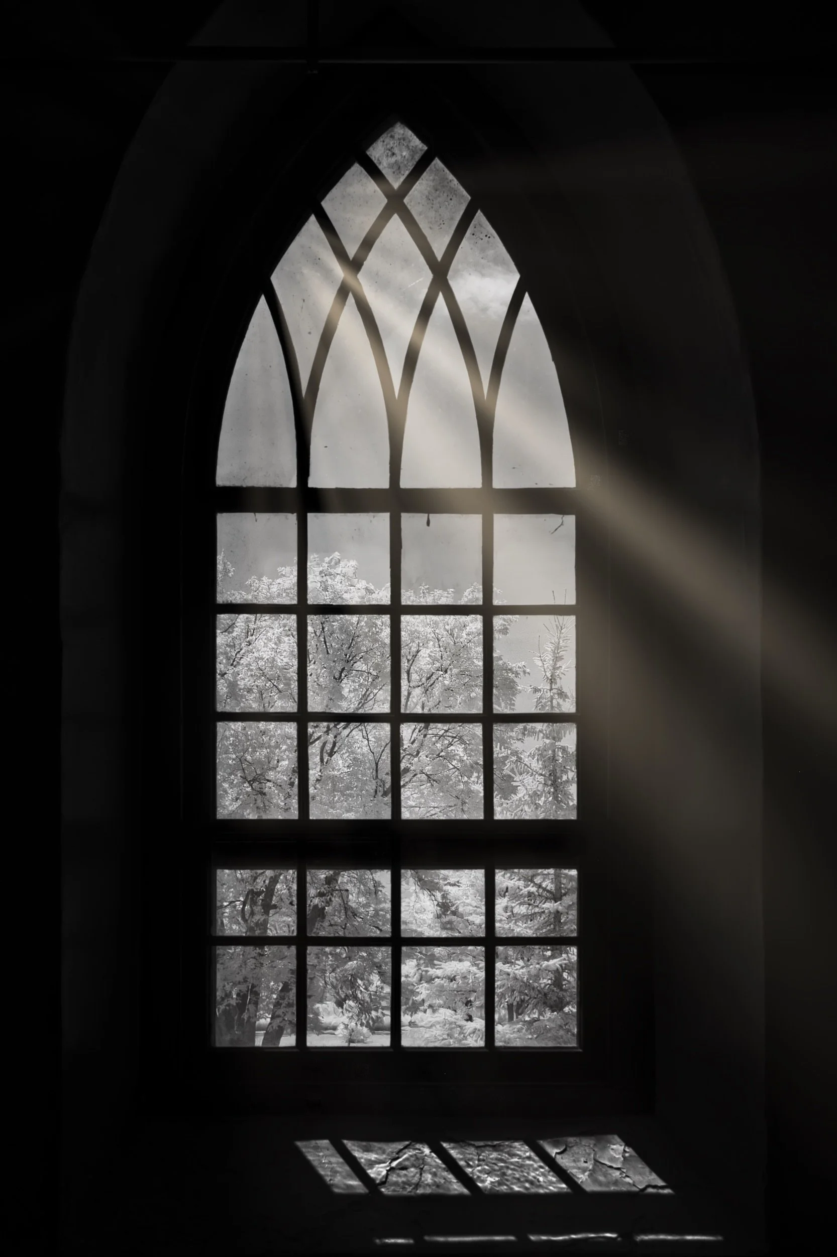 Through the Glass | St. Peter, Dynevor Old Stone Church, Selkirk, Manitoba