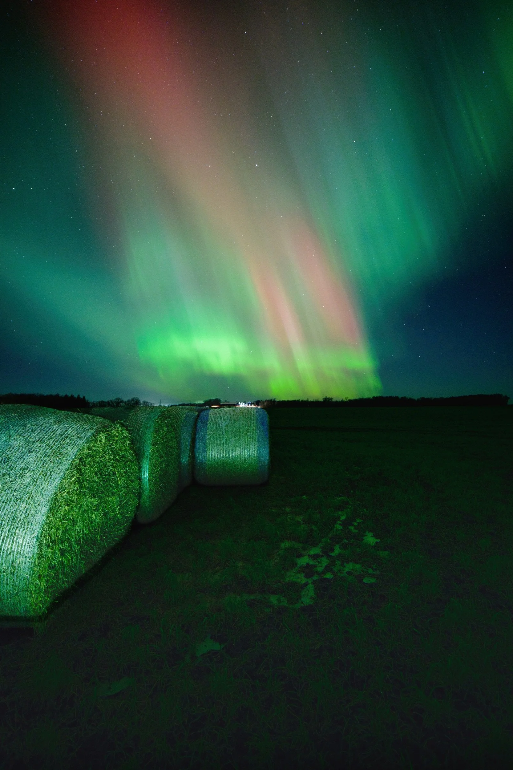 Prairie Lights | St. Francois Xavier, Manitoba
