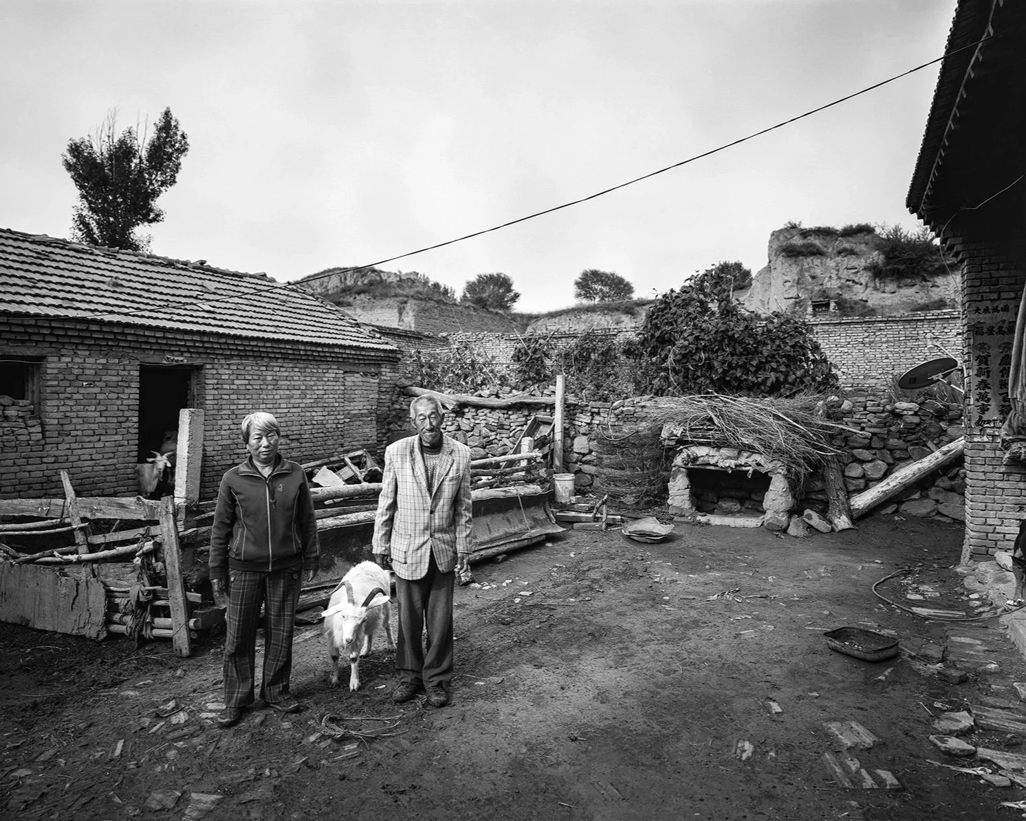 A shepherding family, Zuoyun, Shanxi, 2017