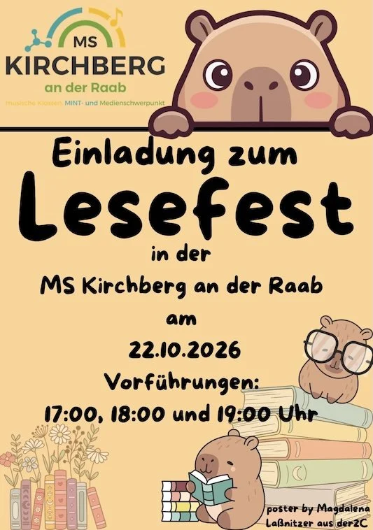 Einladung zum Lesefest