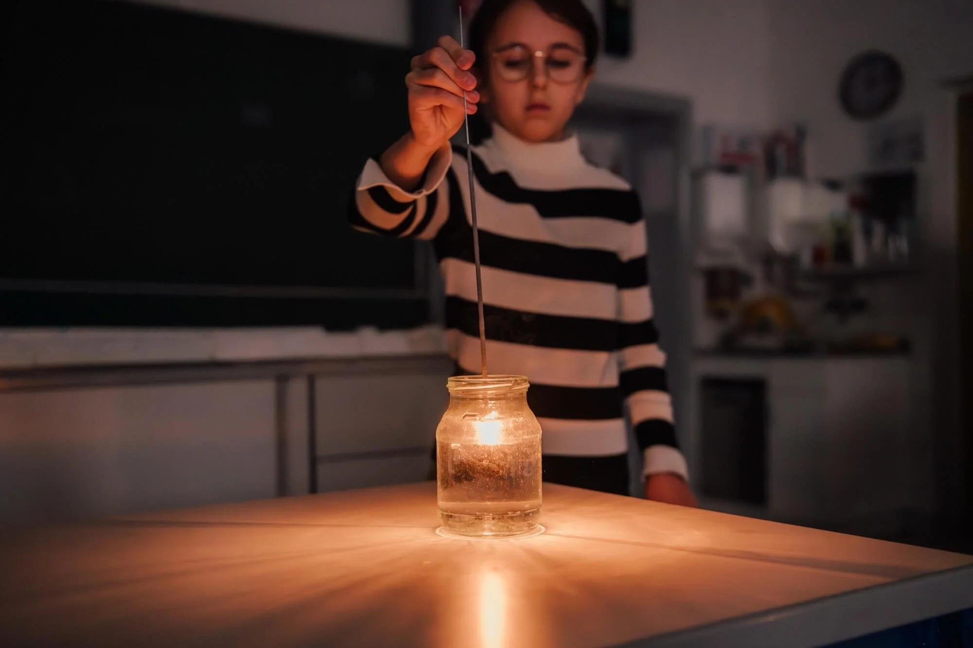 Experimente im MINT-Zweig der MS Kirchberg an der Raab