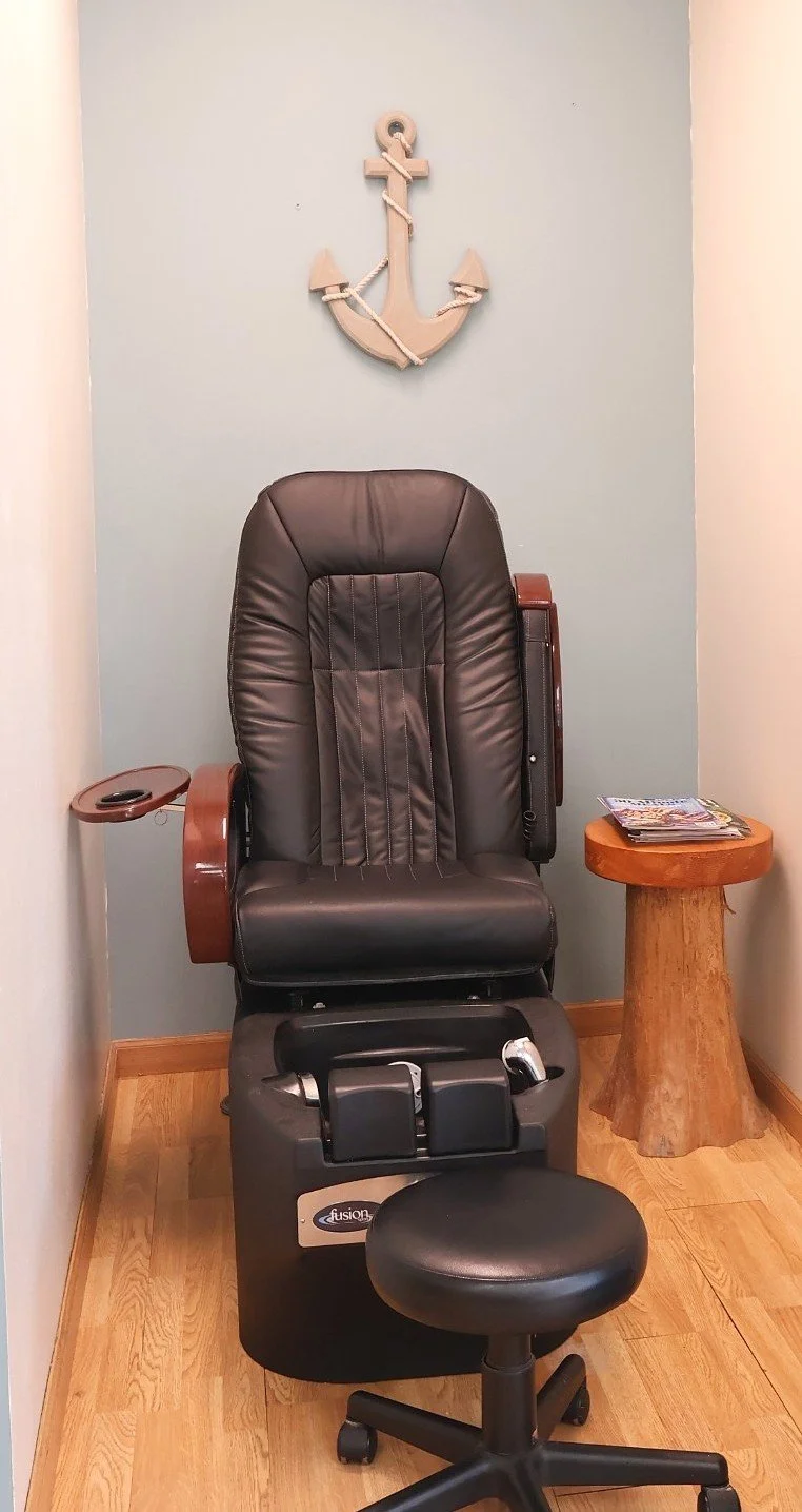 Pedicure Station at Cypress Salon