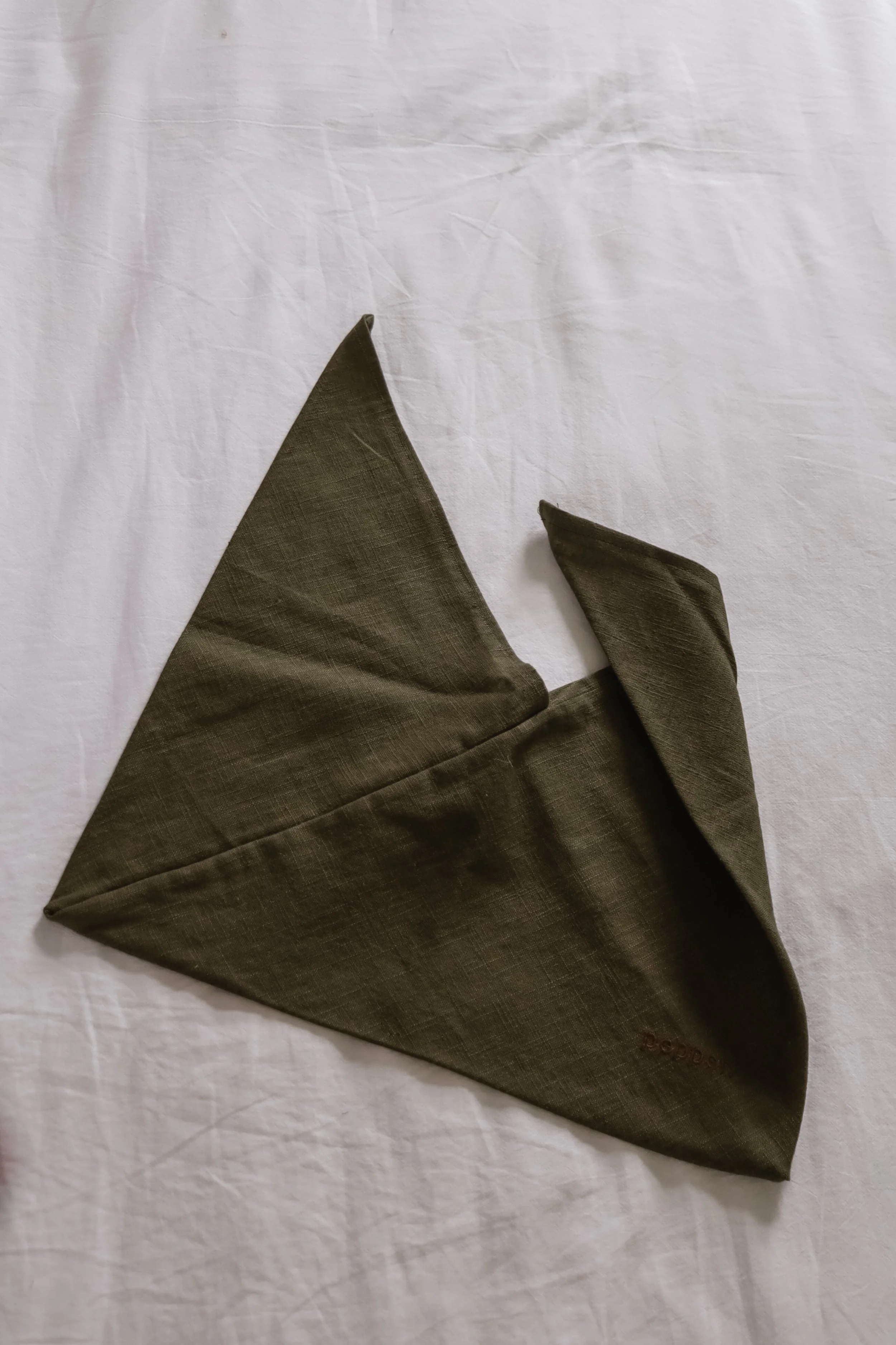 Olive Linen Everyday Bag