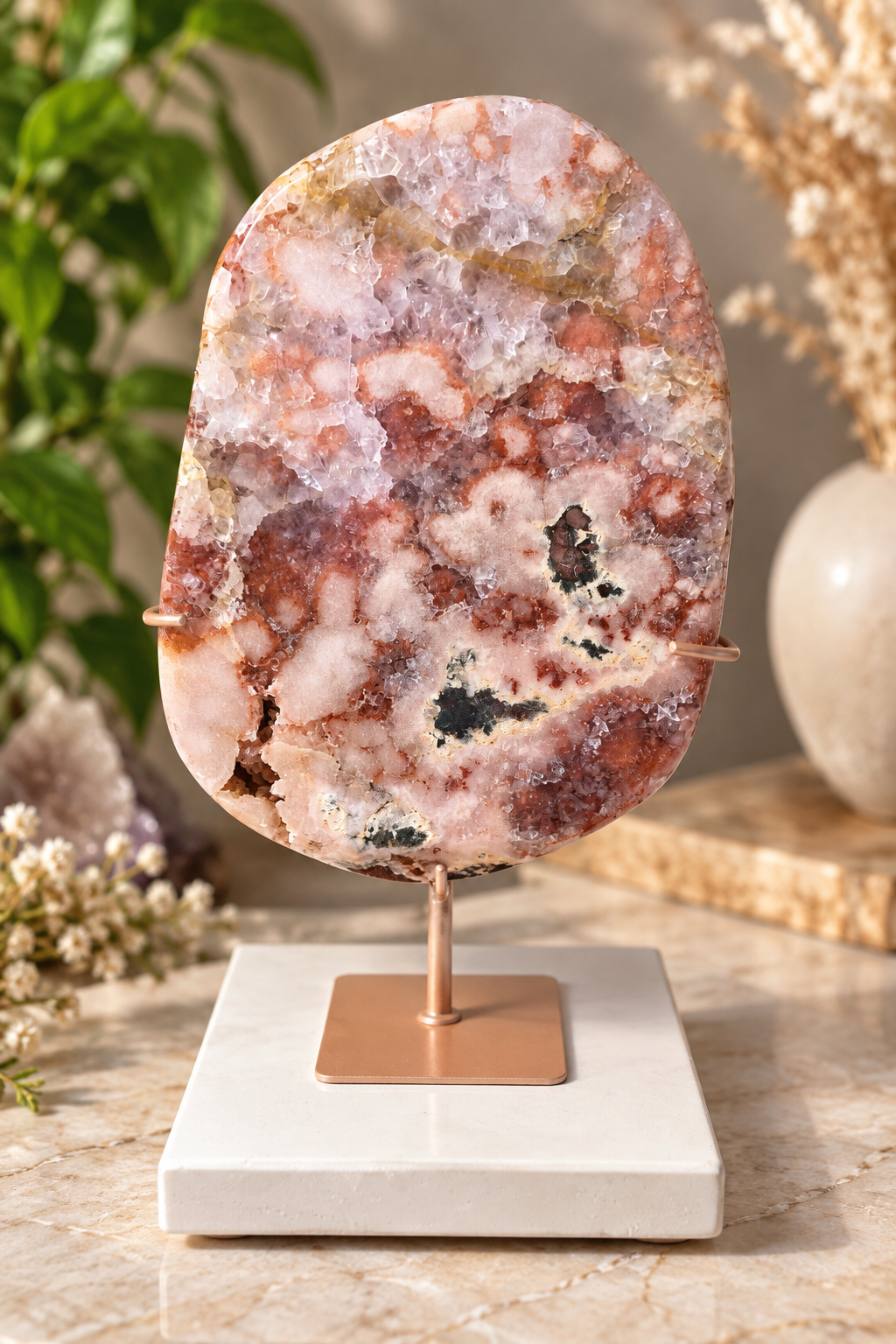 Pink Amethyst Slab