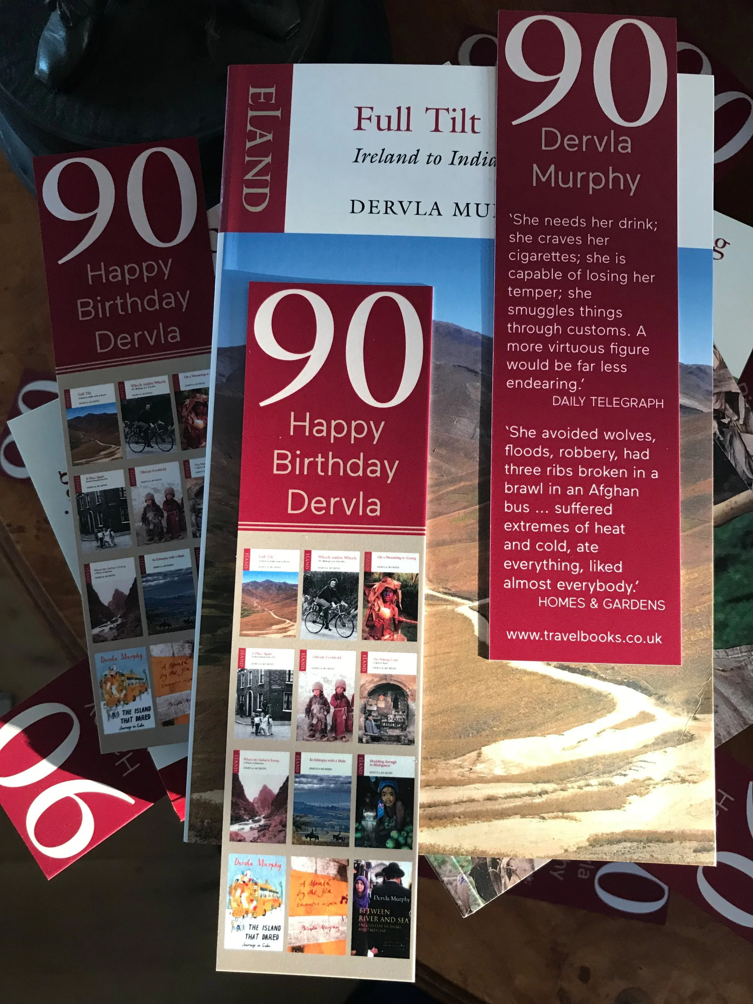 Dervla Murphy at 90