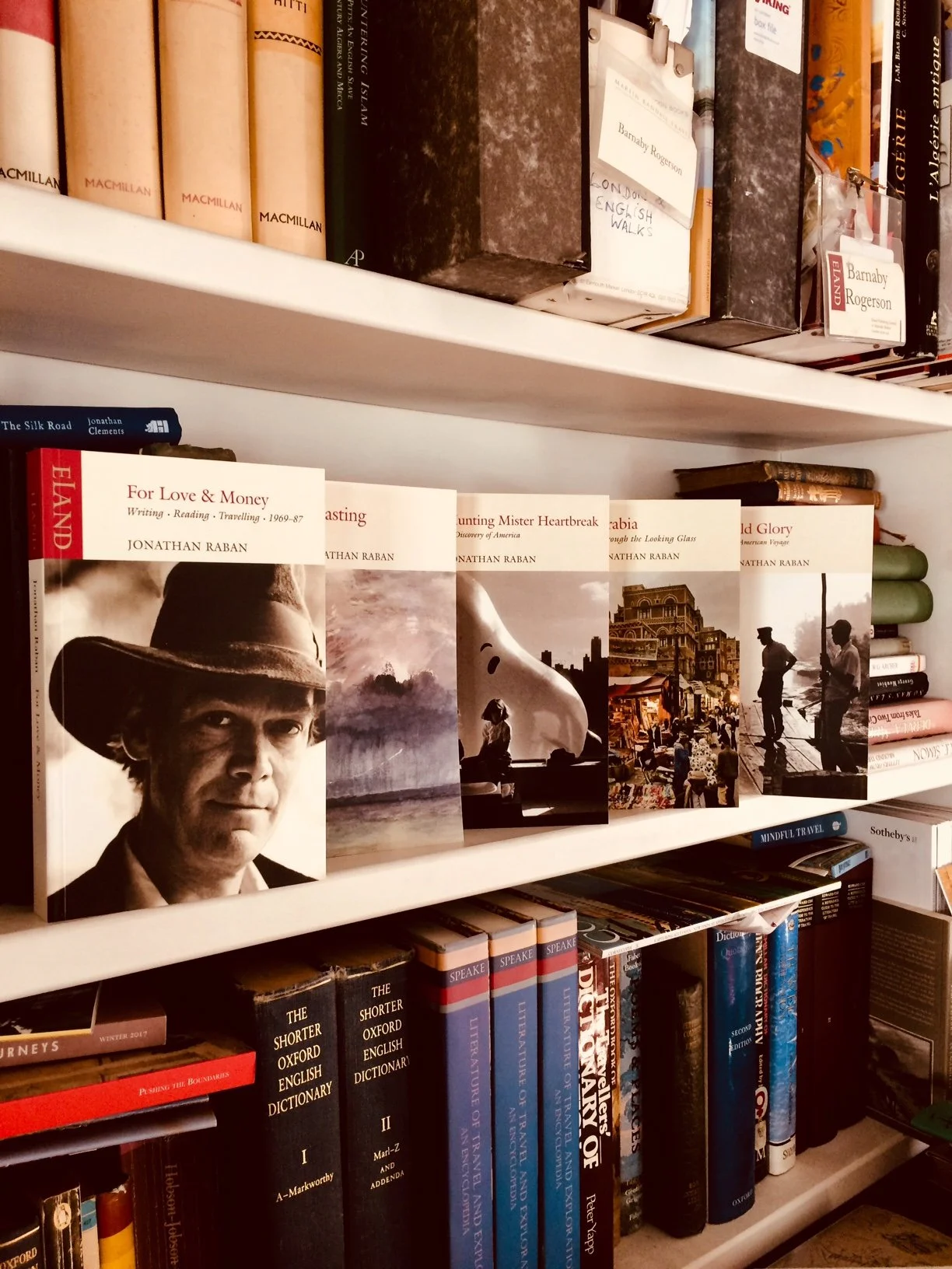 Remembering Jonathan Raban by Jon Cook