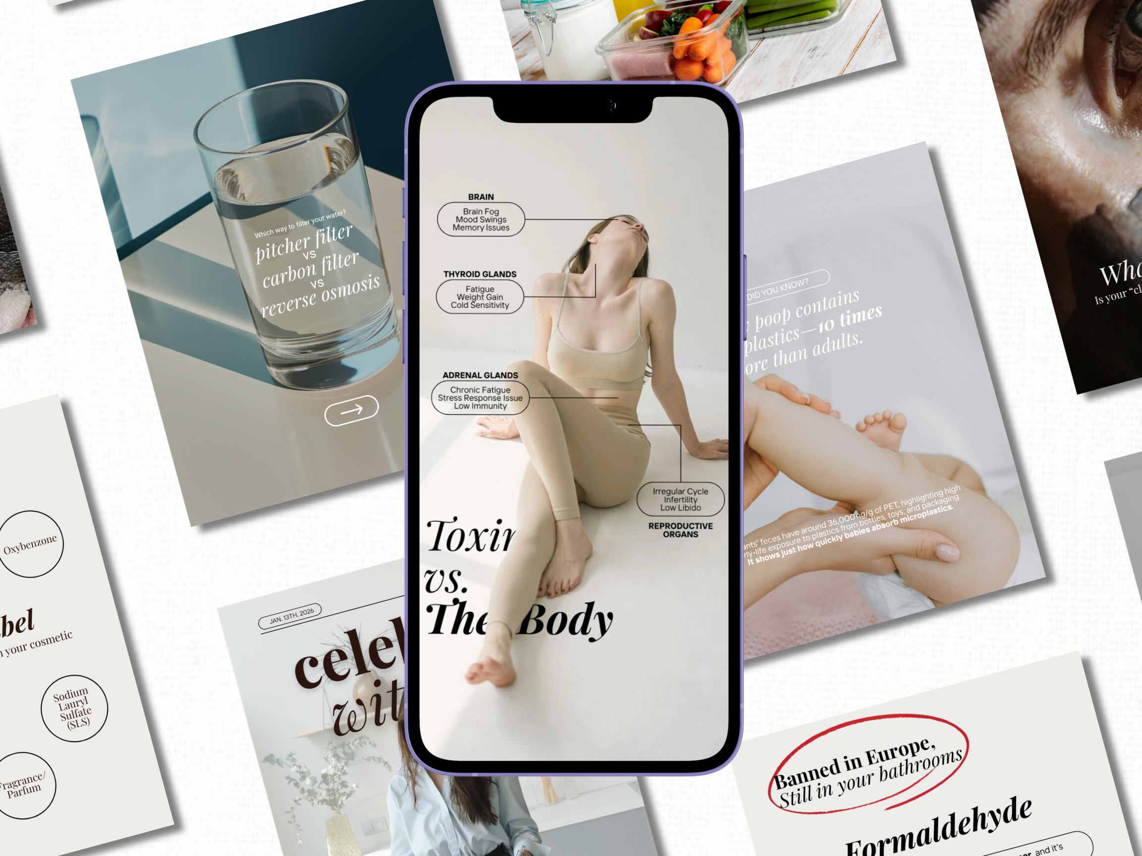 Toxin-Free Lifestyle Social Media Kit