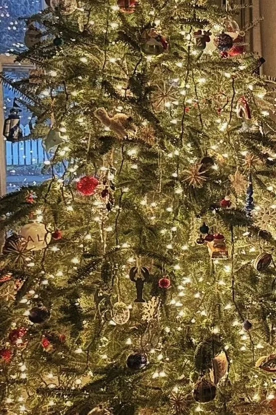 How to Light a Christmas Garland So It Glows from Within