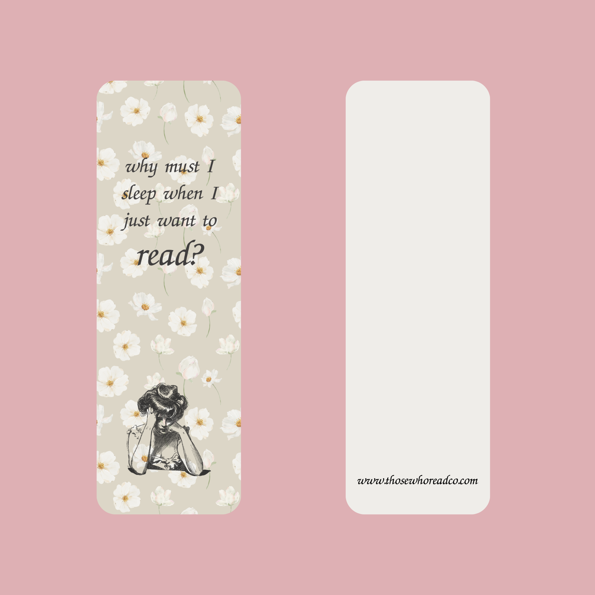 Why Must I Sleep Bookmark