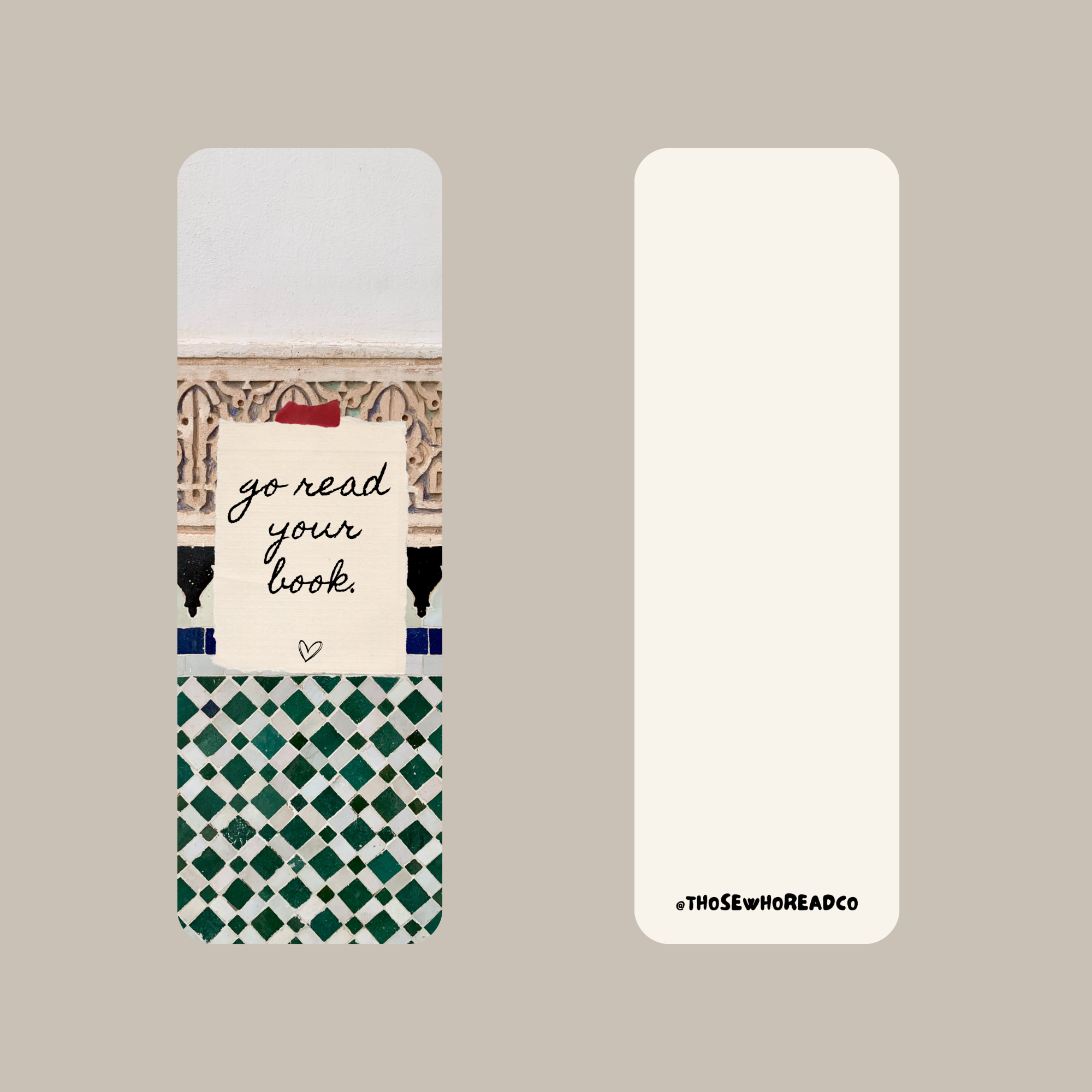 Read Your Book Bookmark