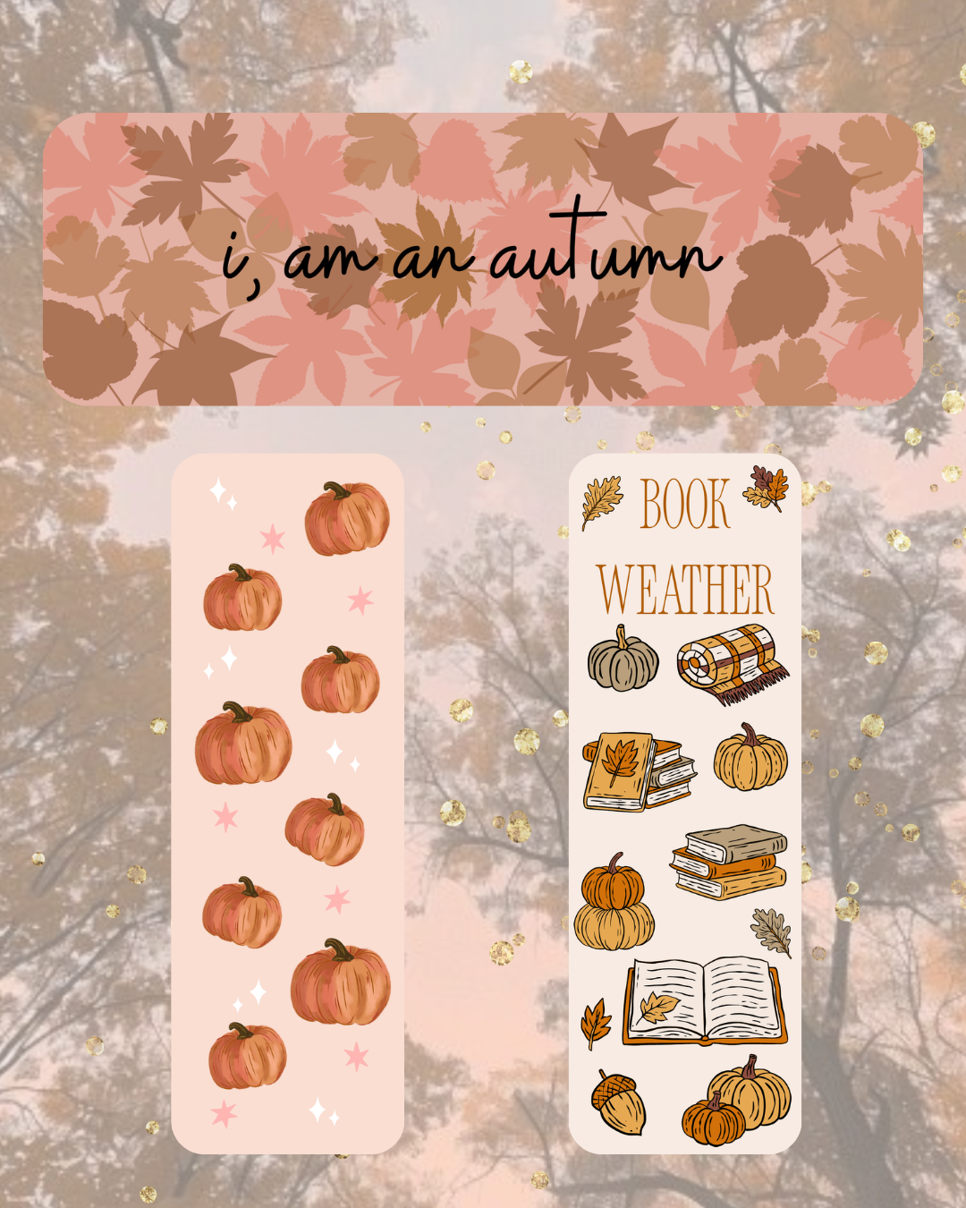 Autumn Bookmark Bundle