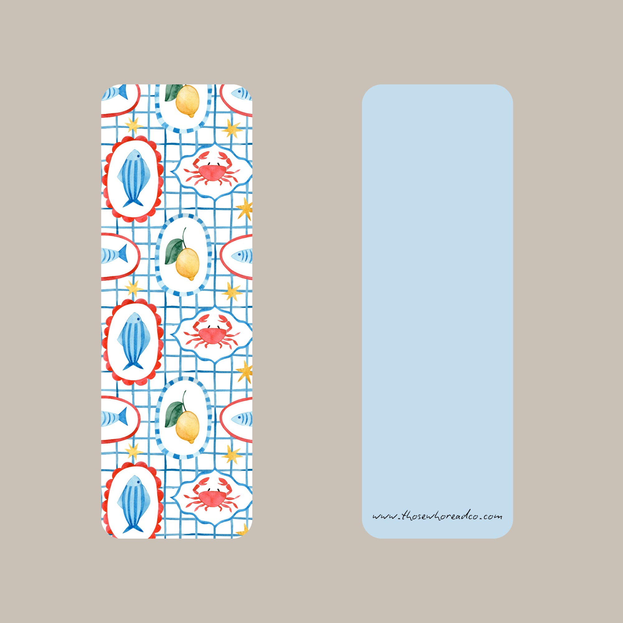 Italian Coast Bookmark