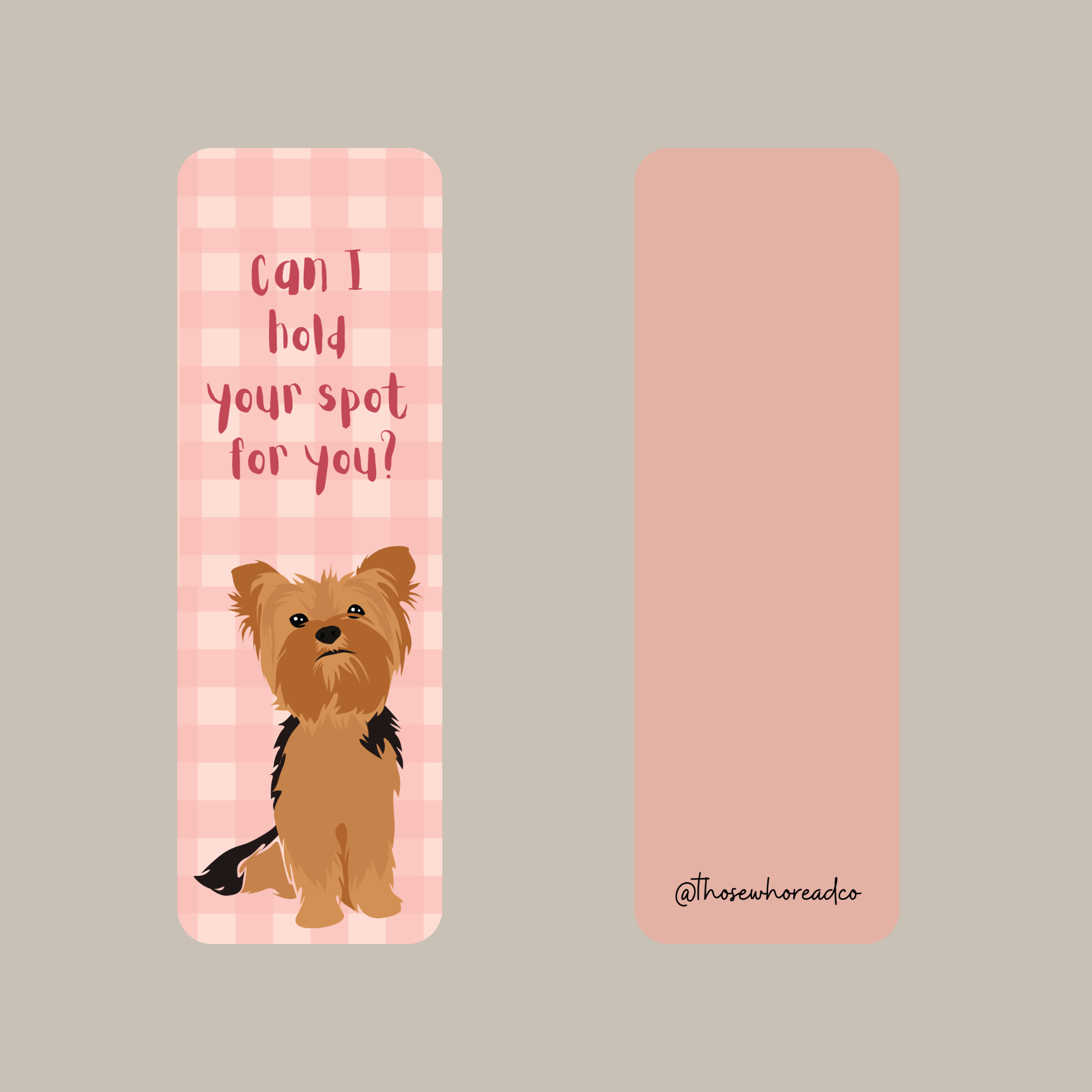 Darcy's Bookmark
