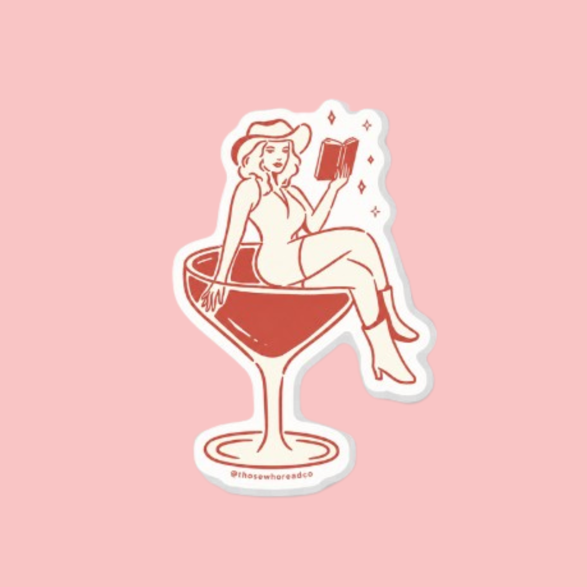 Cowgirl Acrylic Pin