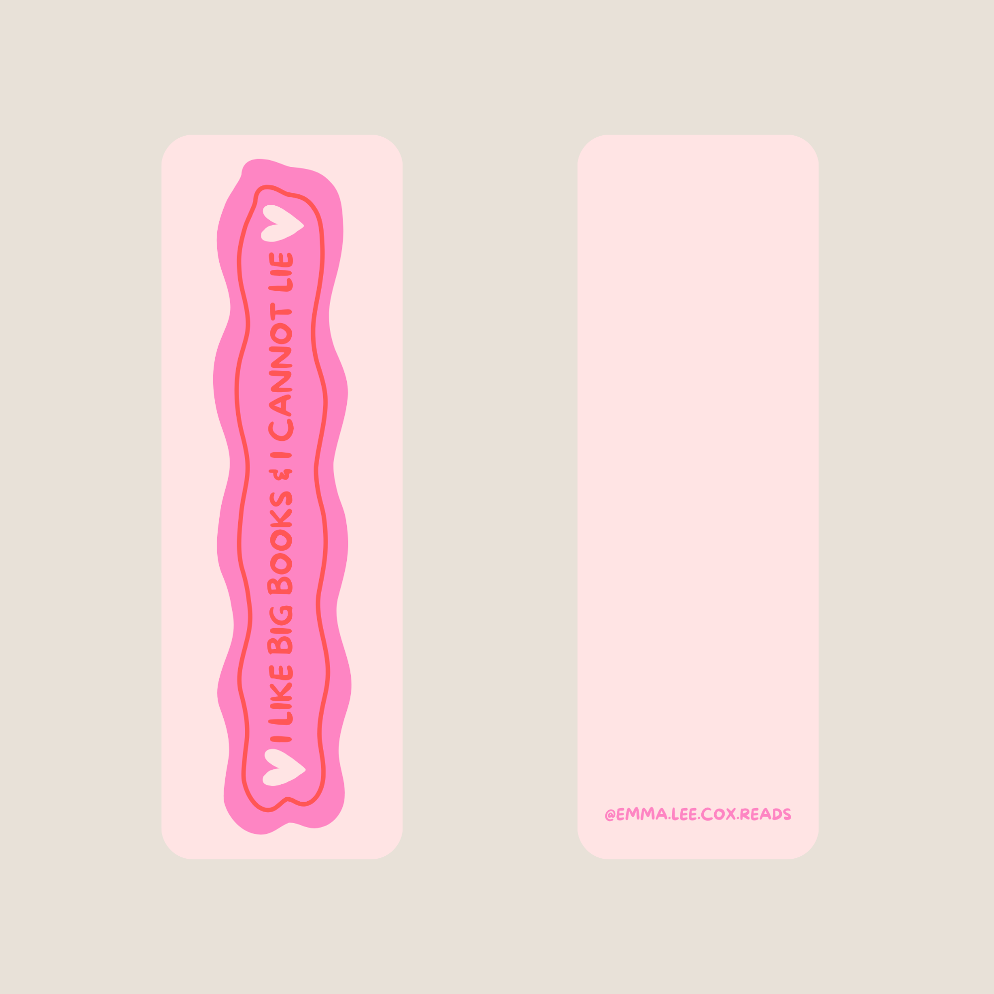 "I Like Big Books" Bookmark