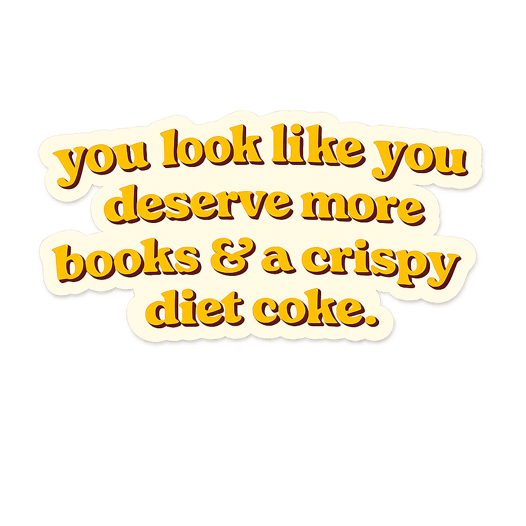 "You Look Like..." Sticker
