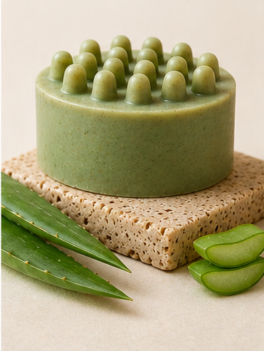 Oatmeal & Aloe Vera Massager Soap