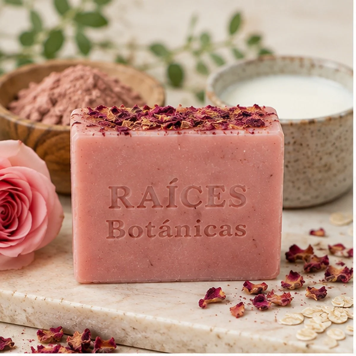 Goat Milk & Rose Clay