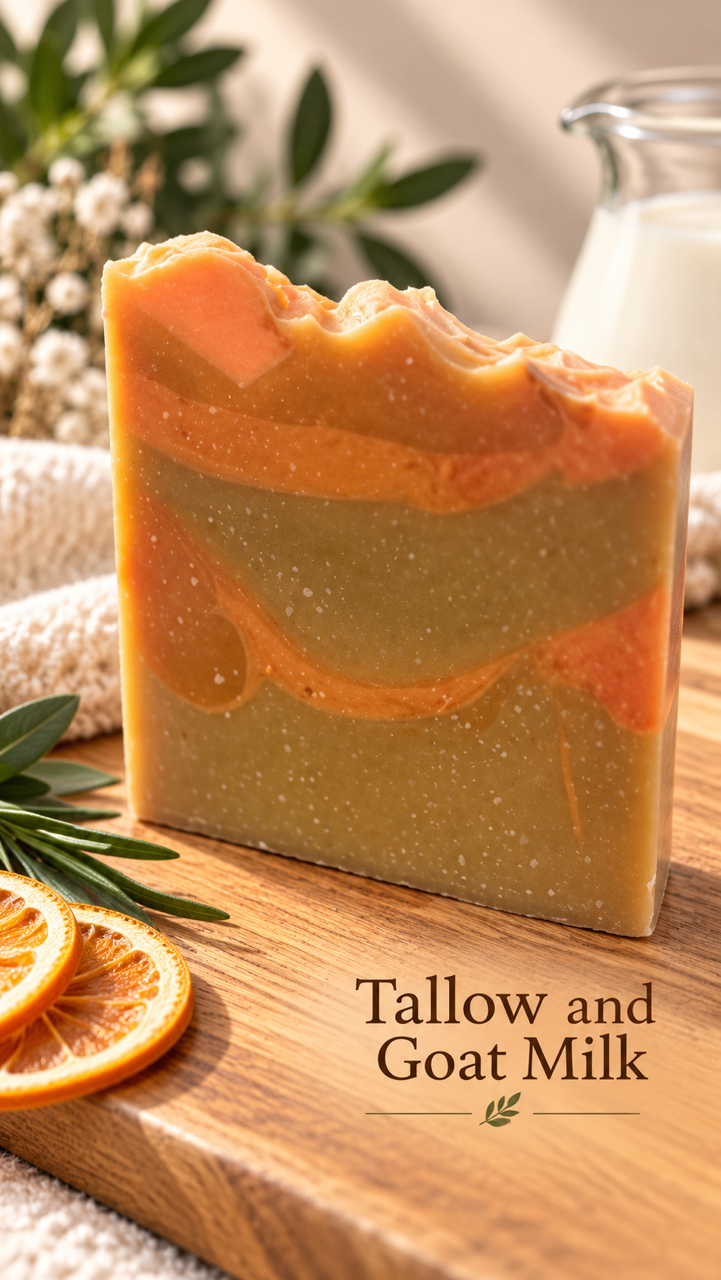 Tallow, Goat Milk, Shea Butter & Apple Orchard