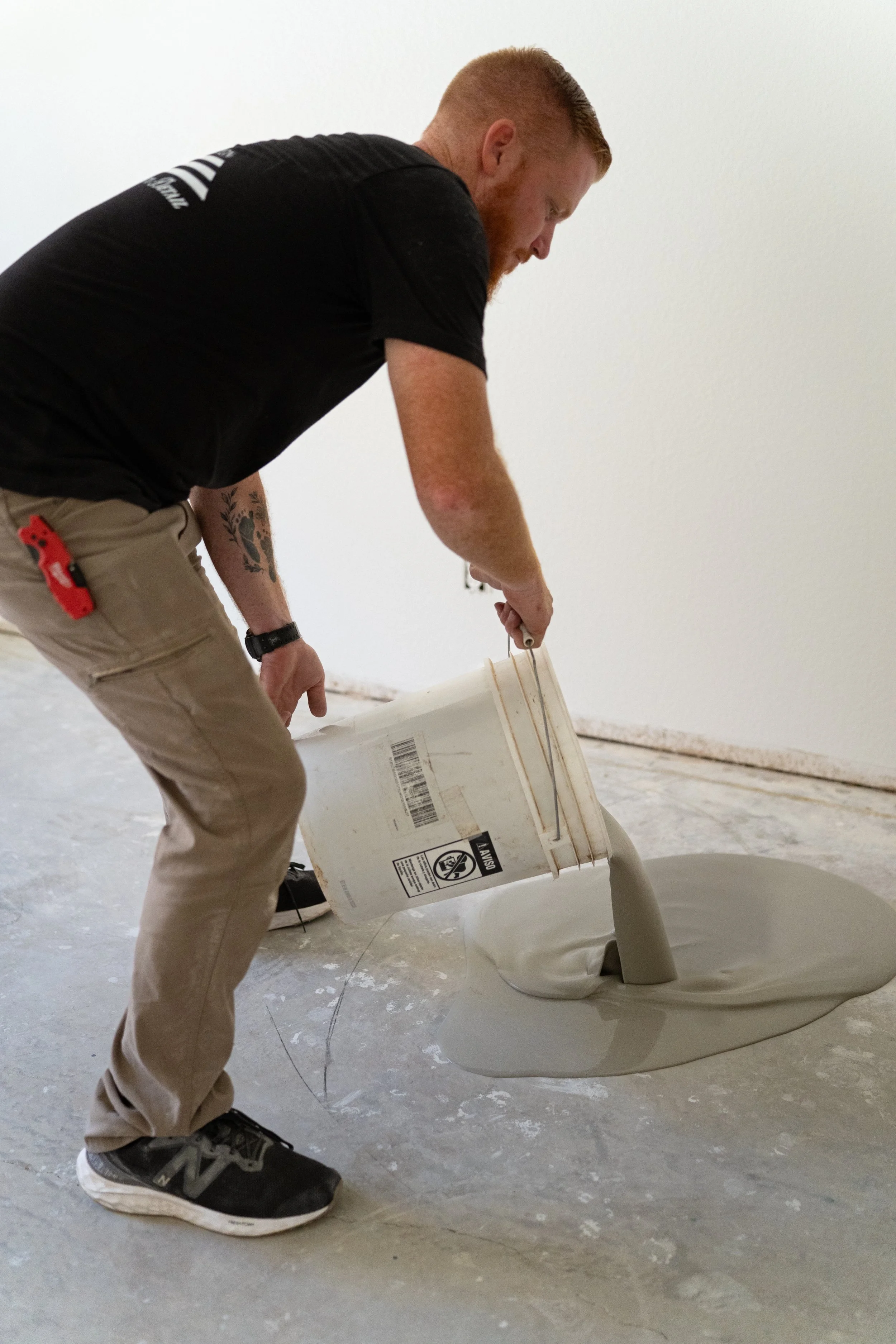 Leveling Prep for Flooring