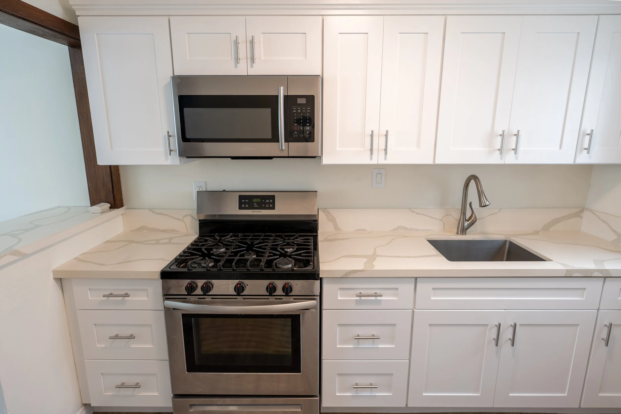 New Kitchen After Fire Damage