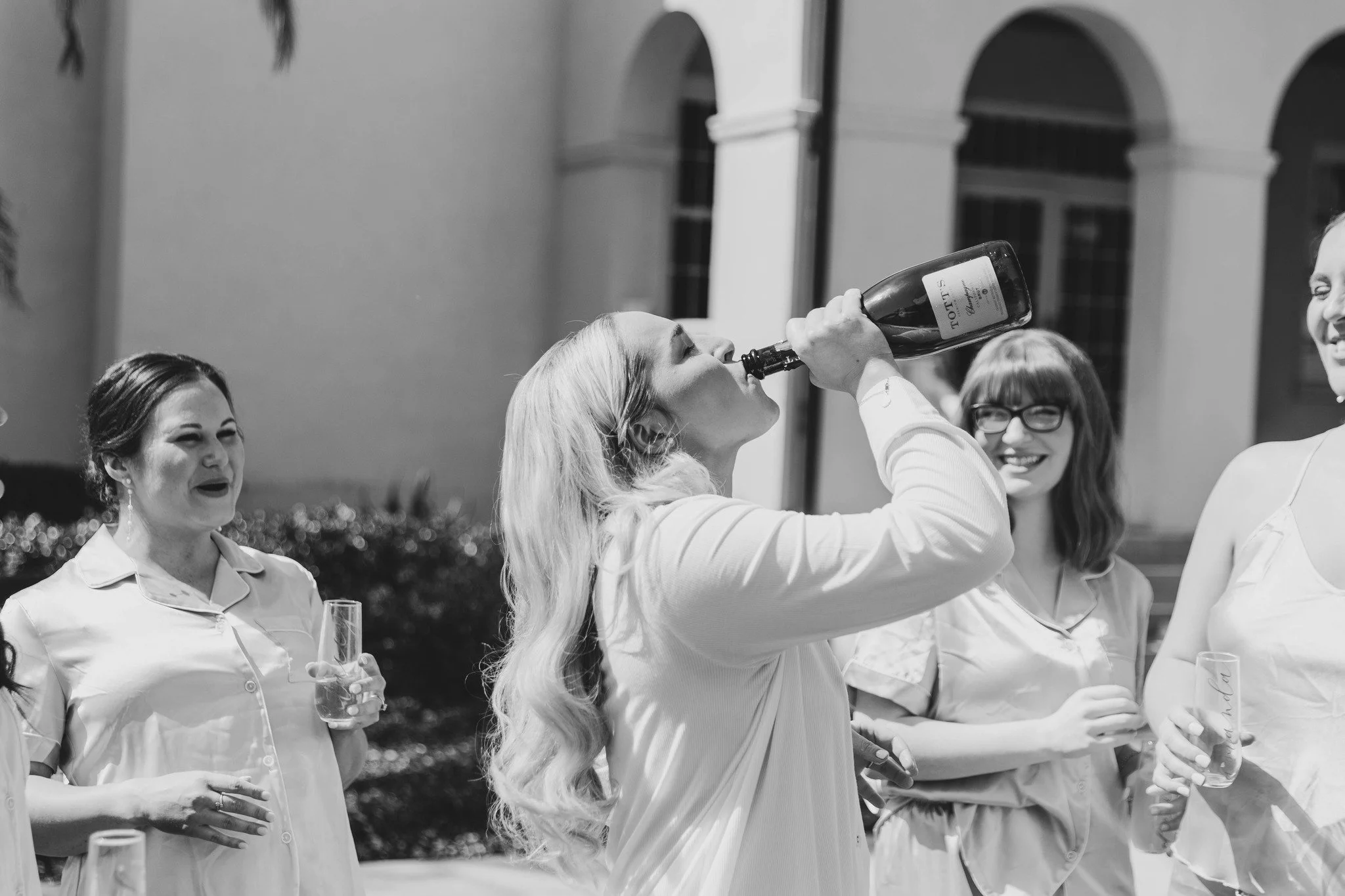A girl after my own heart!!! Kali is someone that I have watched grow from a young lady into a beautiful woman, and now a bride and wife.  She and her family have held a special place in my Mardi Gras heart and we have celebrated many fun times toget