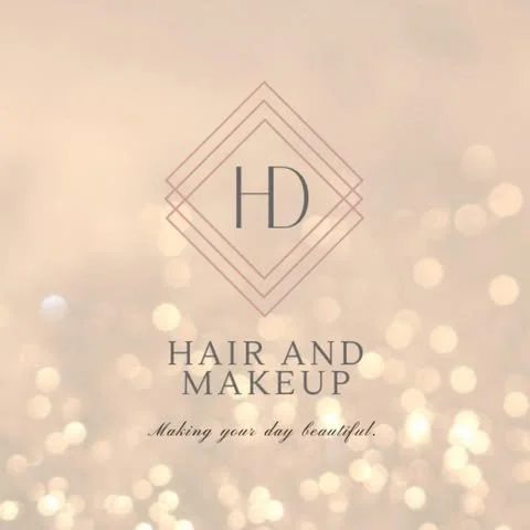 HD Hair and Makeup Branding Design
