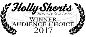 HollyShorts 2017 Award with laurel branches and film festival text