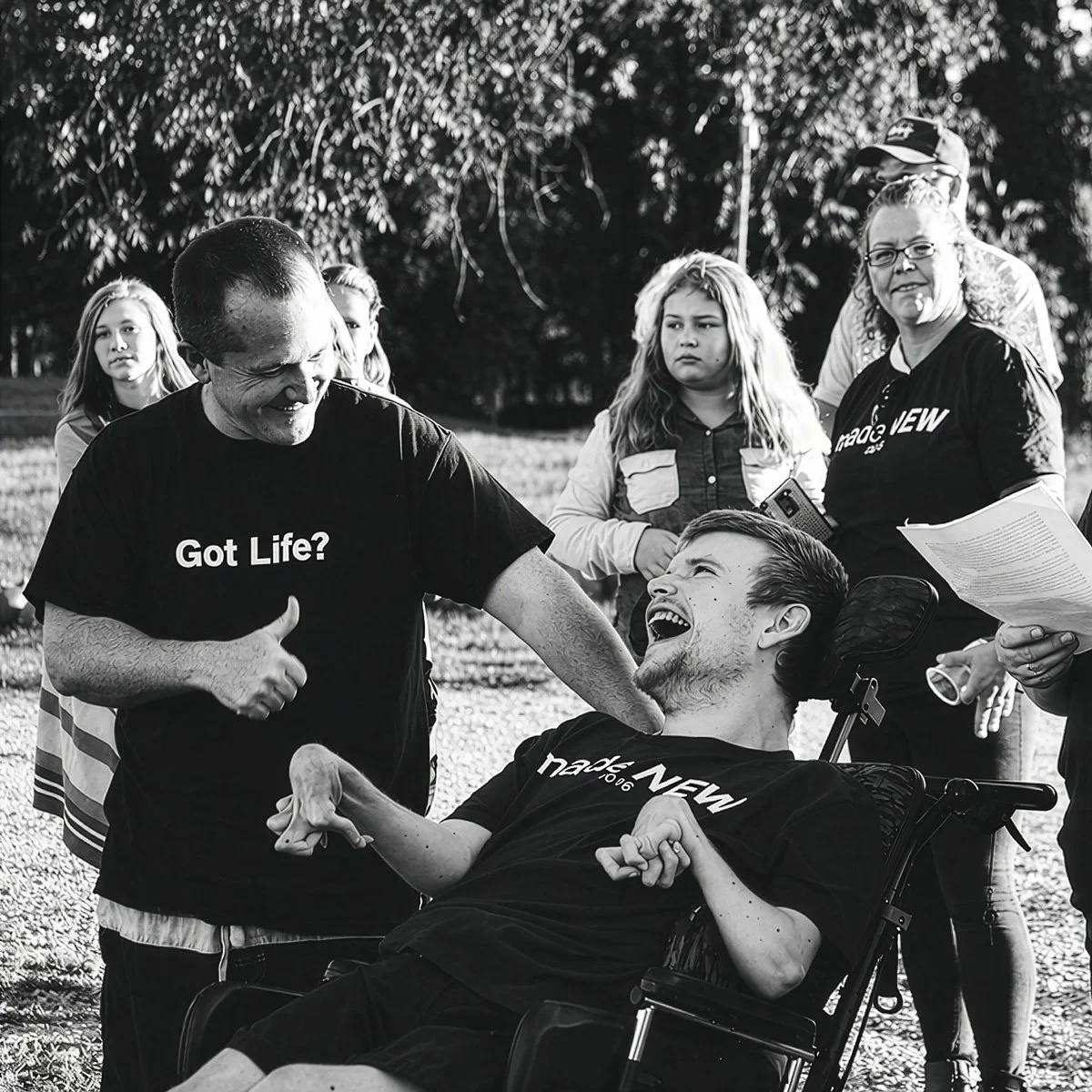 New Life Church serving and celebrating with people in the Wayland community