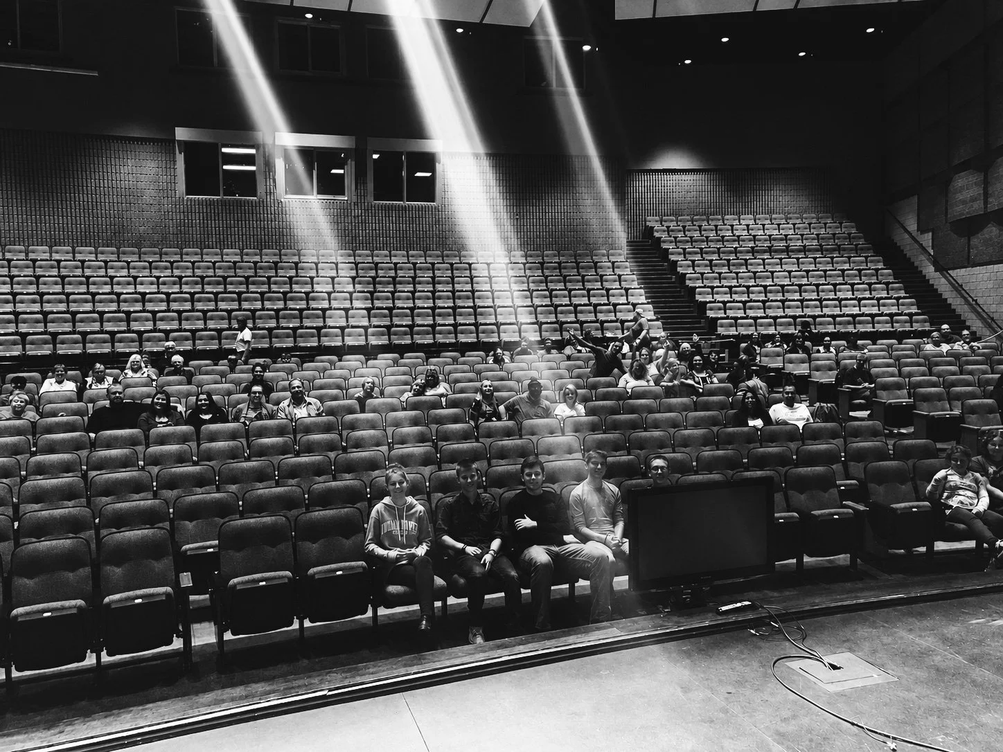 Wayland Union High School Fine Arts Center where New Life once gathered