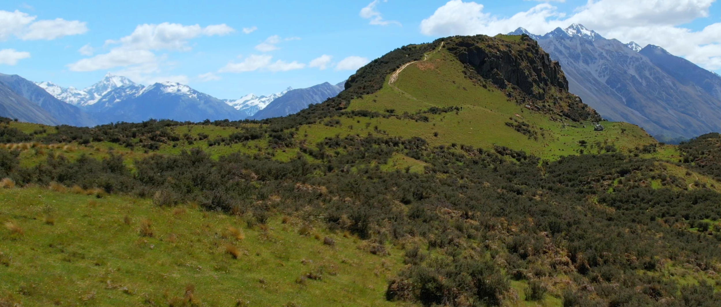 Mount Sunday in the Canterbury High Country